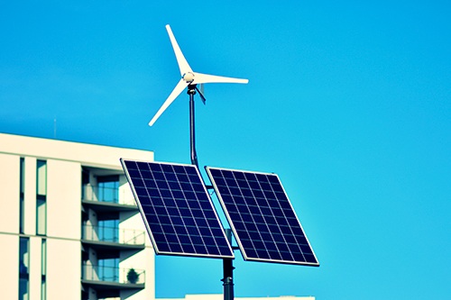 Installation éolienne domestique